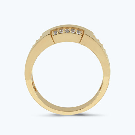 Altın Taşlı Yüzük