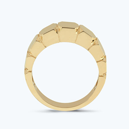 Altın Sekizgen Yüzük