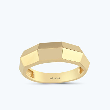 Altın Bombeli Yüzük