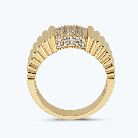 Altın Taşlı Yüzük