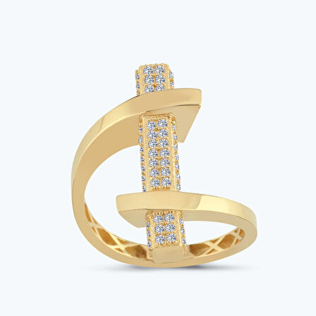 Altın Taşlı Yüzük