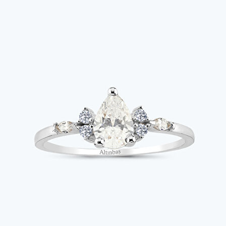 Altın Vintage Damla Yüzük