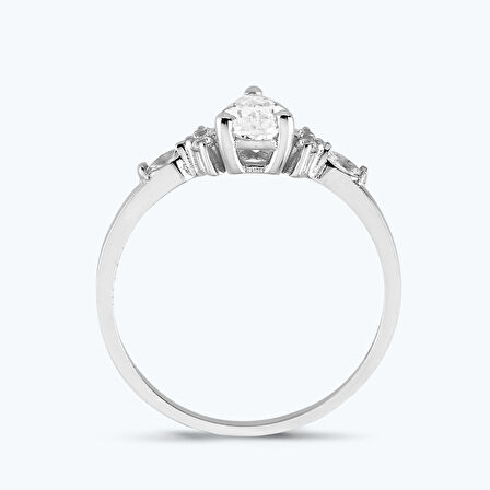 Altın Vintage Damla Yüzük