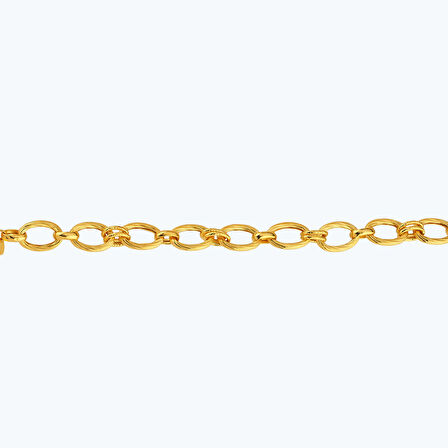 22 Ayar Altın Zincir Bileklik