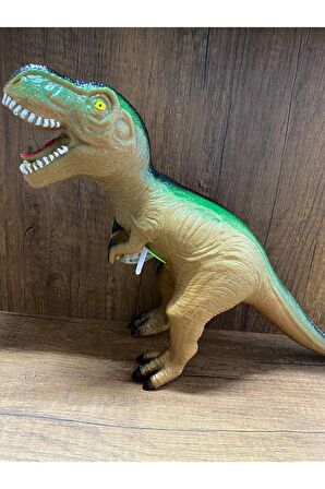 Oyuncak Trex Dinazor Dinozor Sesli Yumuşak Et Dolgu 50cm Oyuncak Dinazor Hayvan Trex Dinazor Modeli