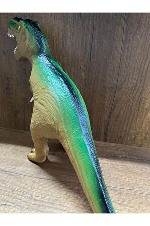 Oyuncak Trex Dinazor Dinozor Sesli Yumuşak Et Dolgu 50cm Oyuncak Dinazor Hayvan Trex Dinazor Modeli