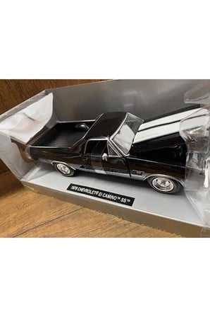1:25 Muscle Model Araba - 1970 Chevrolet El Camino Ss Eski Chevrolet Model Araba Klasik Arabalar