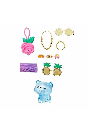 Barbie Extra Çiçekli Kostümlü Bebek Oyuncak Barbie Extra Şık Bebek Ve Yavru Kedisi Hhn14