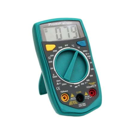 Proskit MT-1233C Dijital Multimetre | Sıcaklık Ölçer, Ac/dc Volt & Akım Ölçüm Cihazı