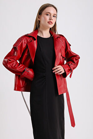 Ella Kadın Deri Ceket