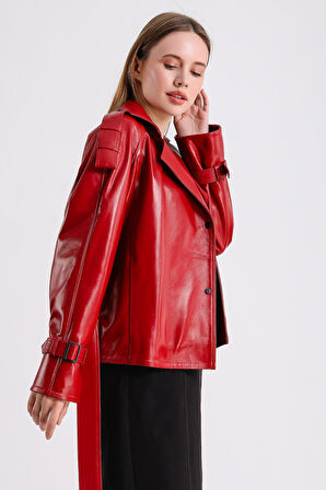 Ella Kadın Deri Ceket