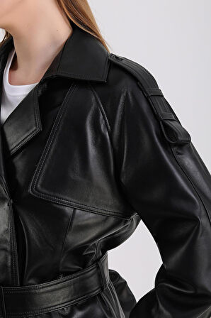Ella Kadın Deri Ceket