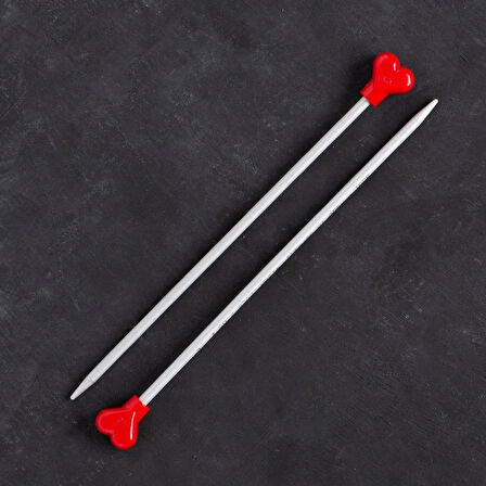 Addi Kalpli 4,5mm 20cm Klasik Alüminyum Örgü Şişi