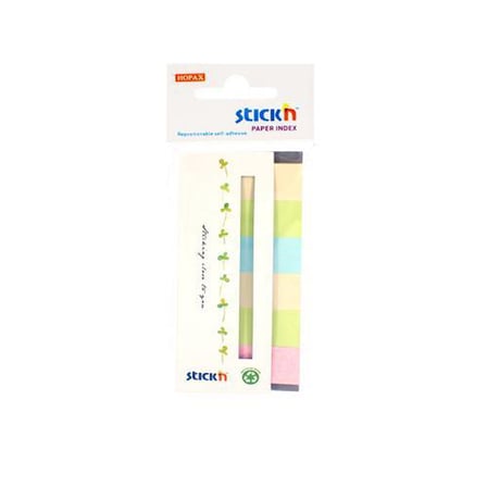 Hopax Stickn 21597 İndeks (İşaret Bandı) Yapışkanlı 180 Yaprak 50X20 Mm Yaz Renkleri 6 Renk