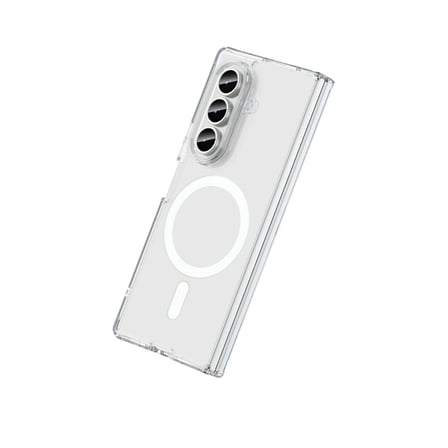 Samsung Galaxy Z Fold 7 Kılıf Magneticsafe Şeffaf Silikon - Şeffaf