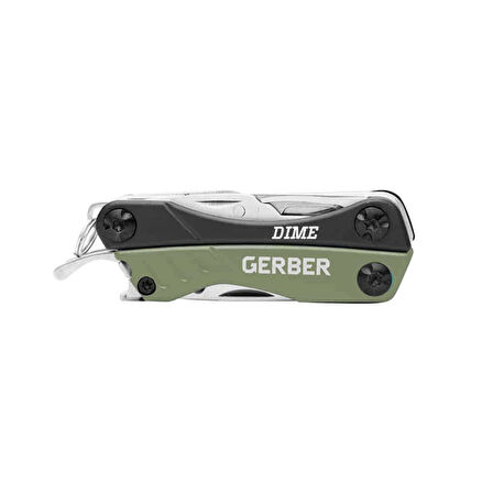 Gerber Gear Dime 12-in-1 Mini Çok Amaçlı Çakı  -Yeşil