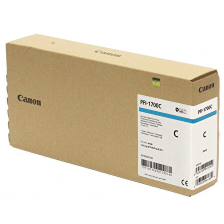 Canon Pfı 1700C/0776C001 Mavi Kartuş Pro 2000