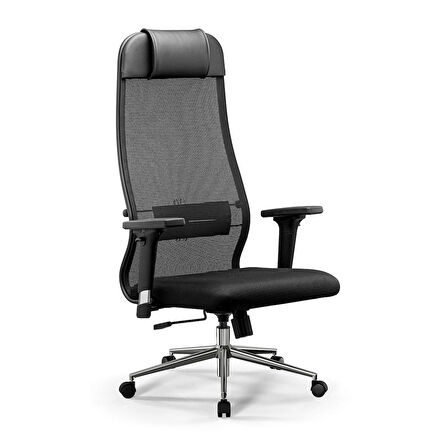 Ergolife Sit 10 Ergonomik Fileli Yönetici Koltuğu / Ofis Sandalyesi  - 13E.D.1.2A2 Siyah