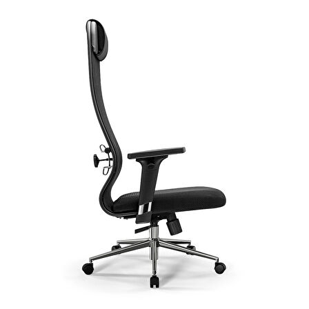 Ergolife Sit 10 Ergonomik Fileli Yönetici Koltuğu / Ofis Sandalyesi  - 13E.D.1.2A2 Siyah