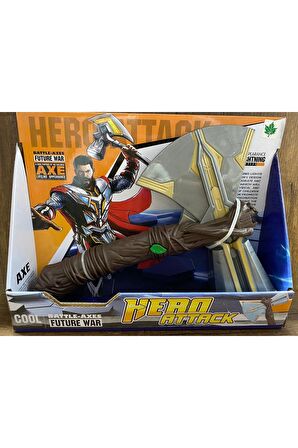 Thor Balta Avengers Thor Balta Sesli Işıklı Oyuncak Thorun Baltası Thor Çekiç