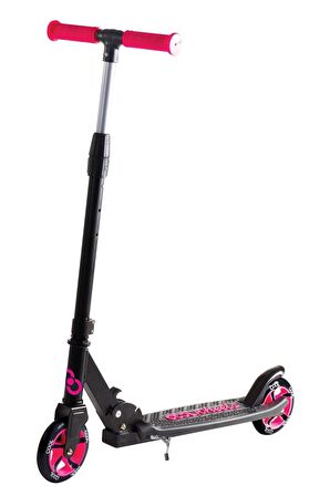 Cool Wheels Pembe Katlamalı 2 Tekerlekli Dev Teker Scooter ( 8 Yaş) Oyuncak Çocuk Scooter