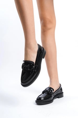 Kadın Loafer Makosen Casual Tokalı Günlük Yumuşak Ayakkabı
