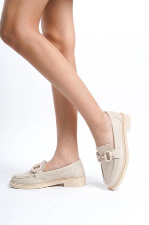 Kadın Loafer Makosen Casual Tokalı Günlük Yumuşak Ayakkabı