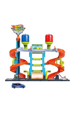 Hot Wheels Cıty Mega Araba Yıkama Renk Değiştiren Arabalar Hot Wheels Yıkama Seti