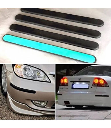 Honda Civic Vtec 2 Makyajsız Tampon Koruyucu Bant Seti 4'lü