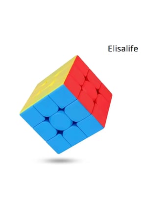 Eğitici Zeka Geliştirici Beceri Kazandıran İkili Magic Cube Zeka Küpü 3x3 x 5.5 Cm