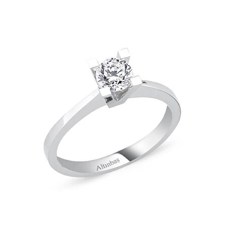 Altın Tektaş Yüzük