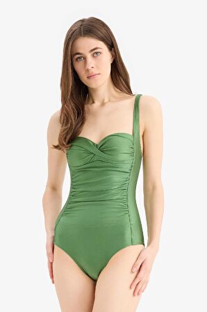 DeFacto Regular Fit Drapeli Mayo-Fall in Love Z4657AZ25SMGN774