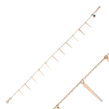 Altın Nazar Boncuklu Halhal