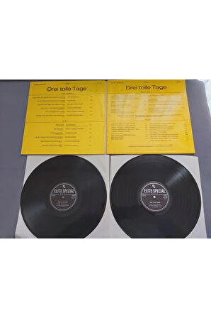 2 LP Vinyl - Drei tolle Tage - Karneval - Moosacher Krekel Humoria Kotterer Elite Special EDT 506 LP