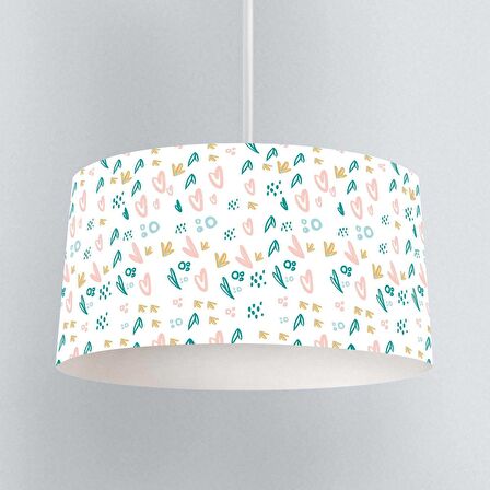 Çocuk Odası Dijital Baskılı Sarkıt Avize Model 178