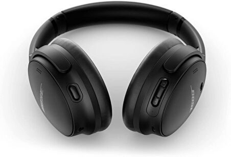 Bose QuietComfort 45 Kablosuz, Kulak Üstü, Gürültü Engelleyen Kulaklık, 24 Saat Çalma, Bluetooth 5.1, Siyah