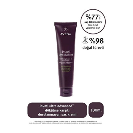 Invati Ultra Advanced Dökülme Durulanmayan Saç Kremi 100ML