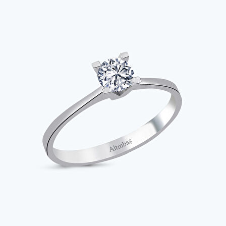 Altın Tektaş Yüzük