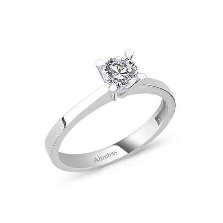 Altın Tektaş Yüzük