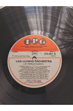 1978 Van Ludwig Orchestra - Jet Propelled Classiscs - vinyl - 33 lük plak