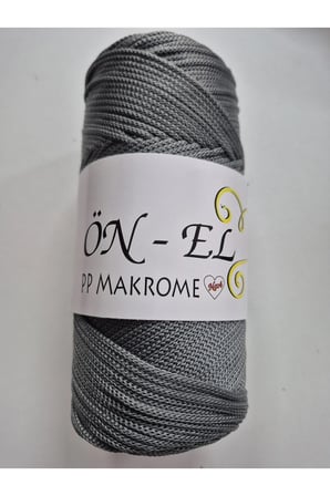 Makrome Polyester ip 200 gram Gri 062