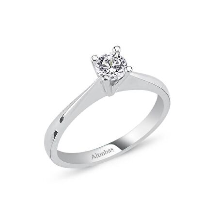 Altın Tektaş Yüzük