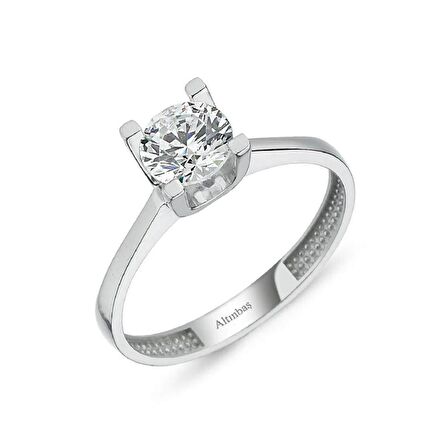 Altın Tektaş Yüzük