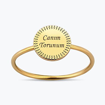 Altınbaş Life Sevgi Canım Torunum Yüzük