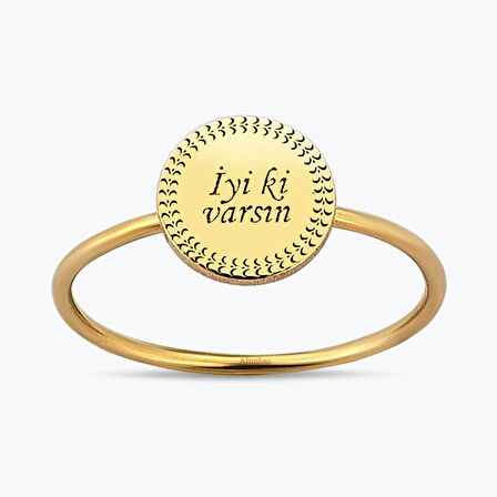 Altınbaş Life İyi Ki Varsın Yüzük