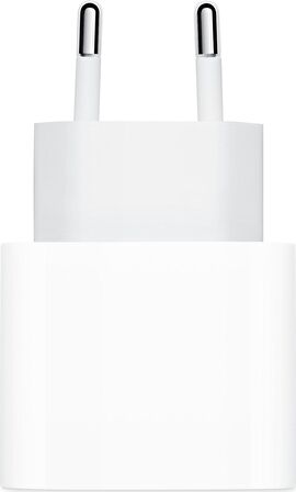 Apple MHJE3TU/A Type-C 20 Watt Hızlı Şarj Adaptörü Beyaz (Apple Türkiye Garantili)