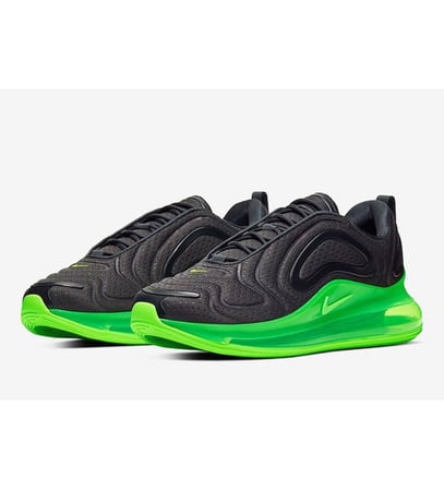  Nike Air Max 720 Black Volt AO2924-018  Spor Ayakkabı