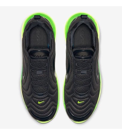  Nike Air Max 720 Black Volt AO2924-018  Spor Ayakkabı