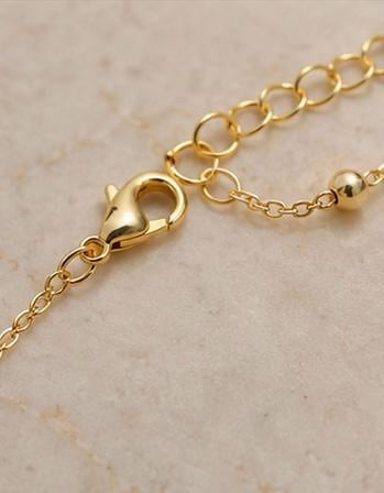Gold Toplu Boncuklu Halhal