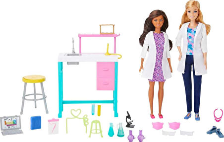 Barbie® Bilim Laboratuarı Oyun Seti, 3Y+, HJY95